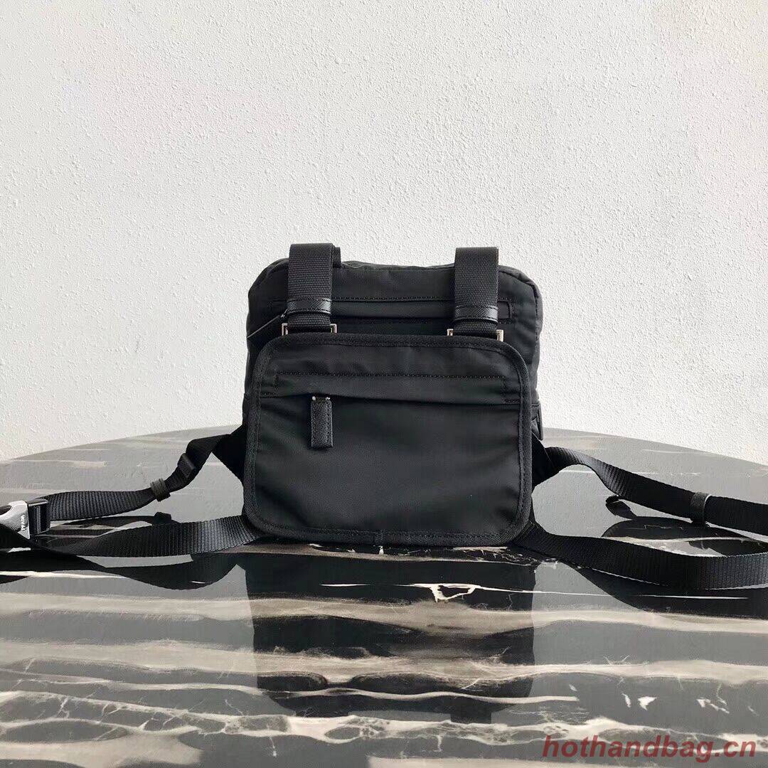 Prada Nylon harness bag 2VL014 black Prada Nylon harness bag 2VL014 black