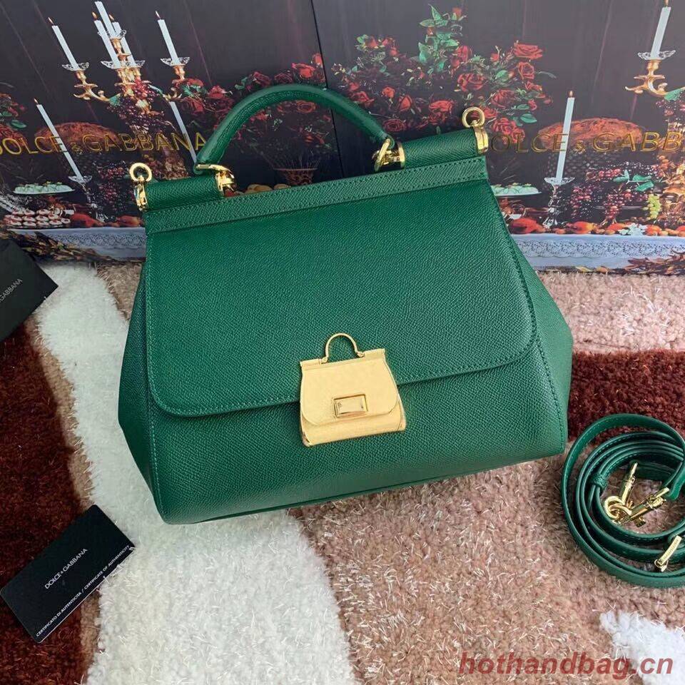 Dolce & Gabbana Origianl Leather Bag 4131 green Dolce & Gabbana Origianl Leather Bag 4131 green