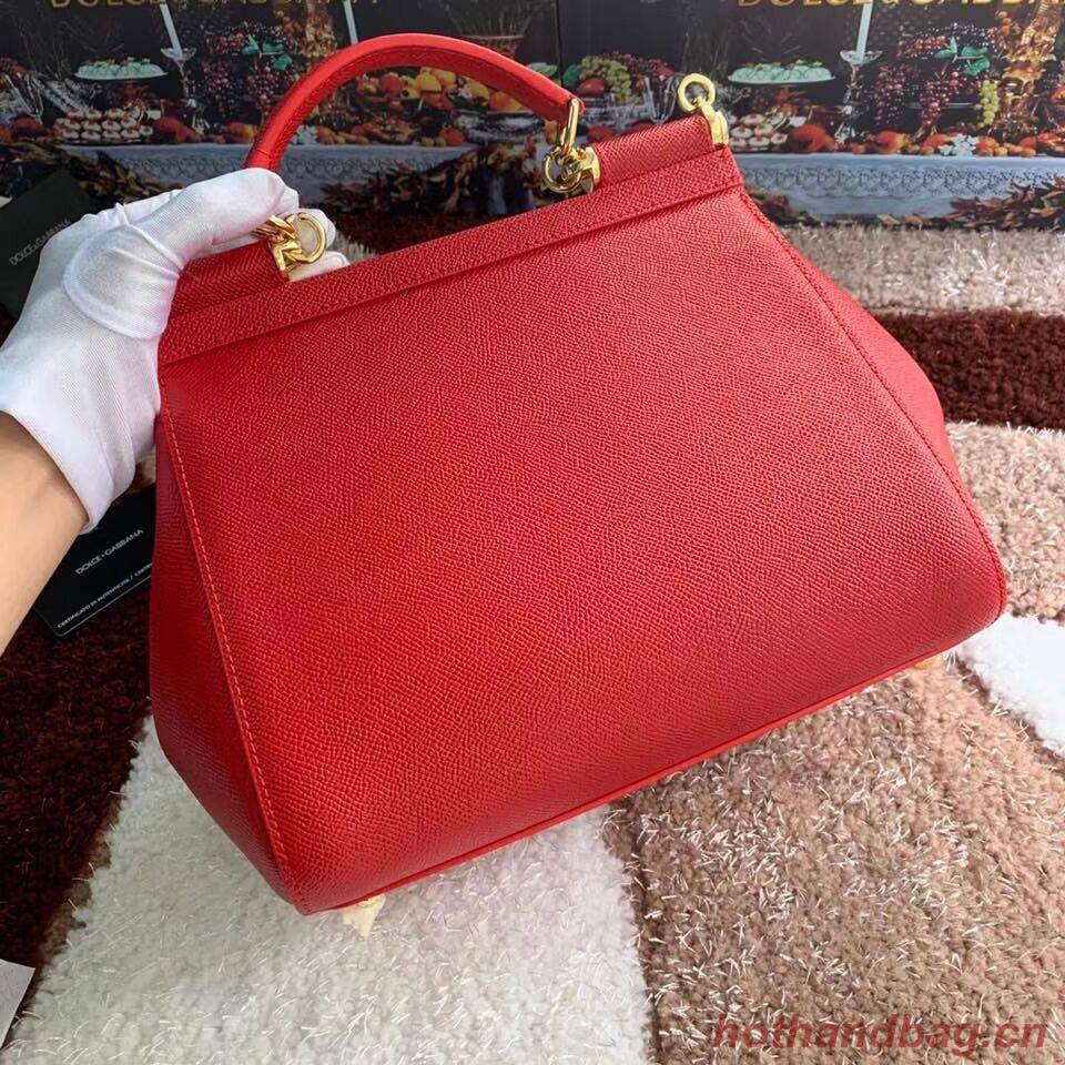 Dolce & Gabbana Origianl Leather Bag 4131 red Dolce & Gabbana Origianl Leather Bag 4131 red
