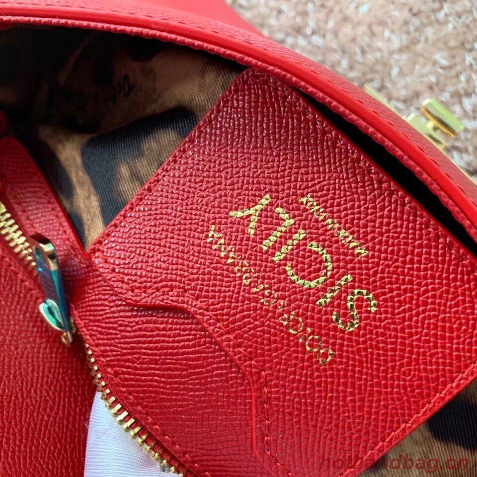 Dolce & Gabbana Origianl Leather Bag 4131 red Dolce & Gabbana Origianl Leather Bag 4131 red