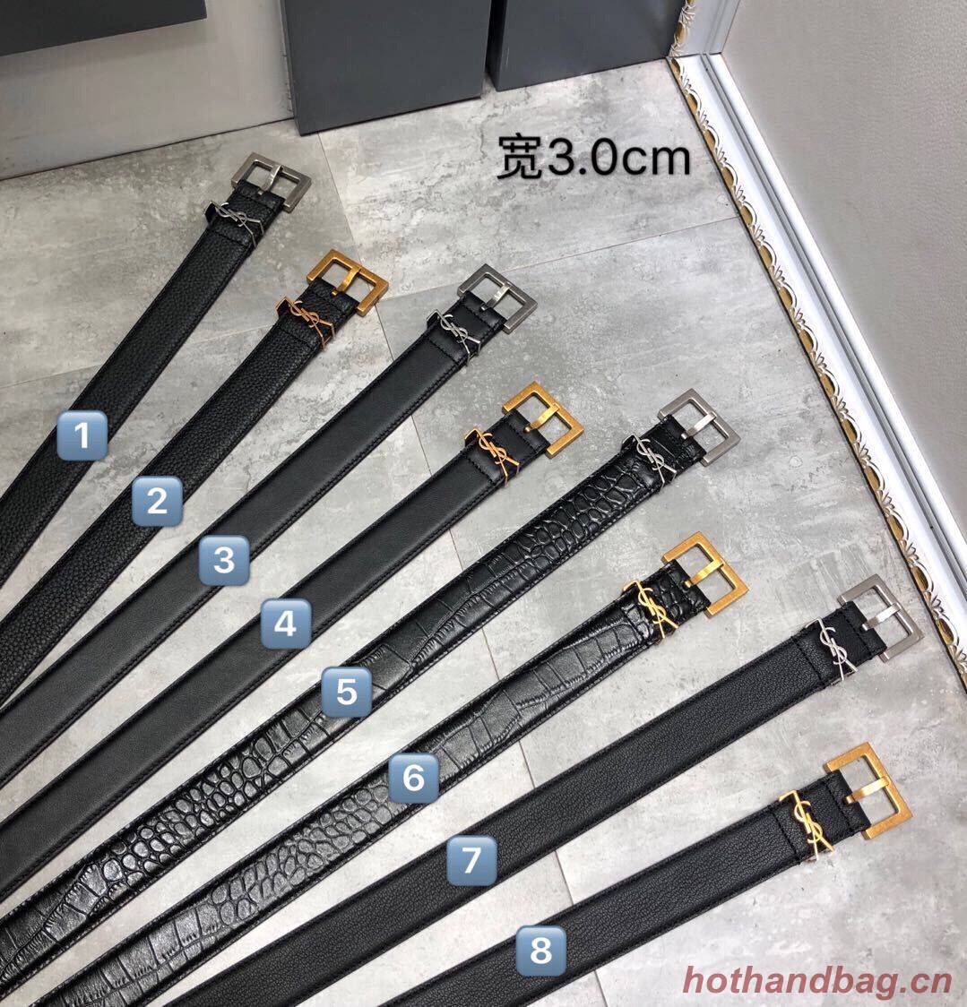 Yves Saint Laurent Leather Belt YSL5361 Yves Saint Laurent Leather Belt YSL5361