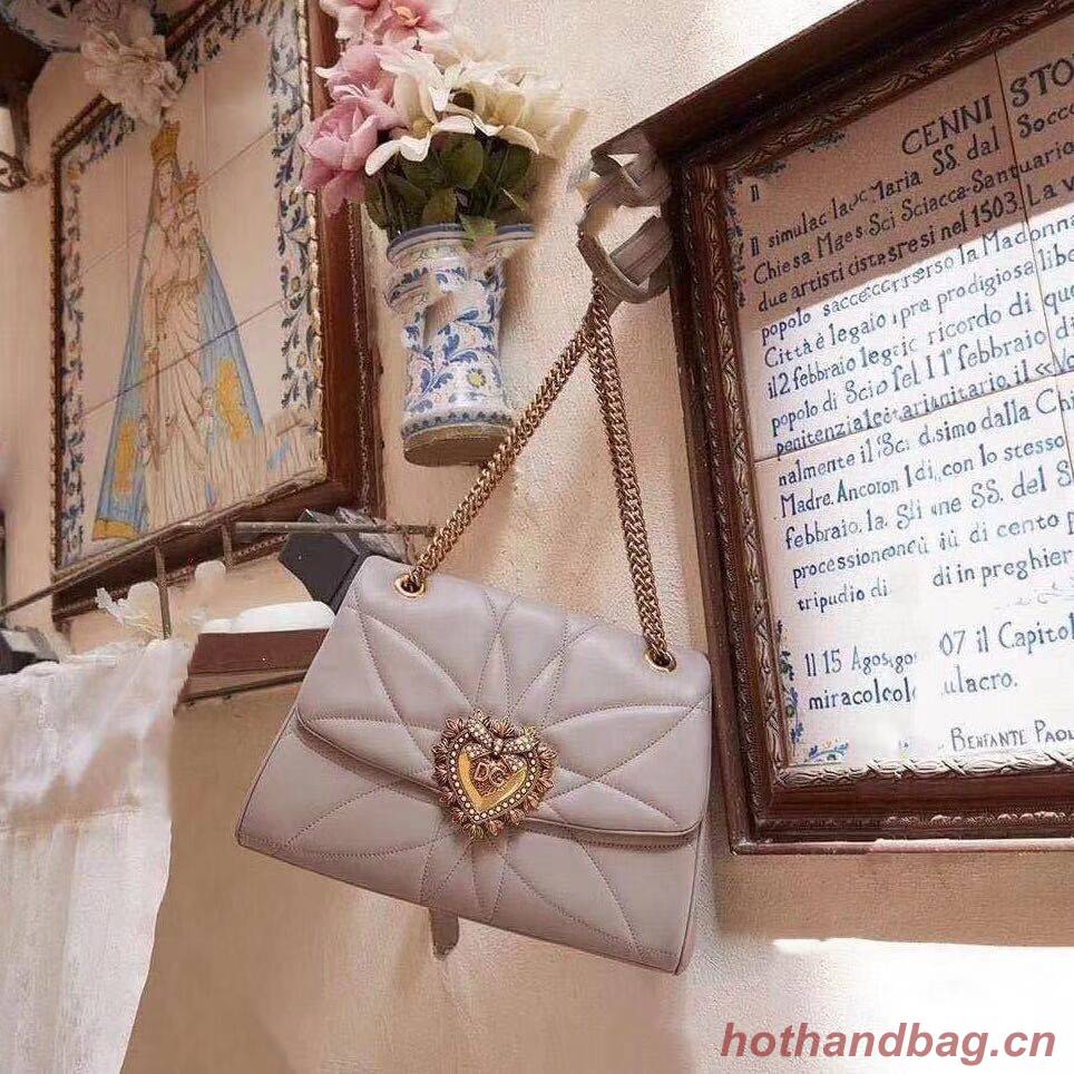 Dolce & Gabbana Origianl Leather Bag 4919 grey Dolce & Gabbana Origianl Leather Bag 4919 grey