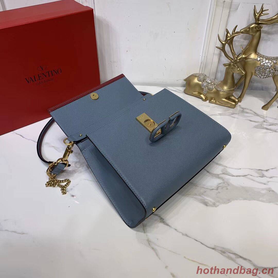 VALENTINO Origianl leather Tote Bag V0025 blue VALENTINO Origianl leather Tote Bag V0025 blue