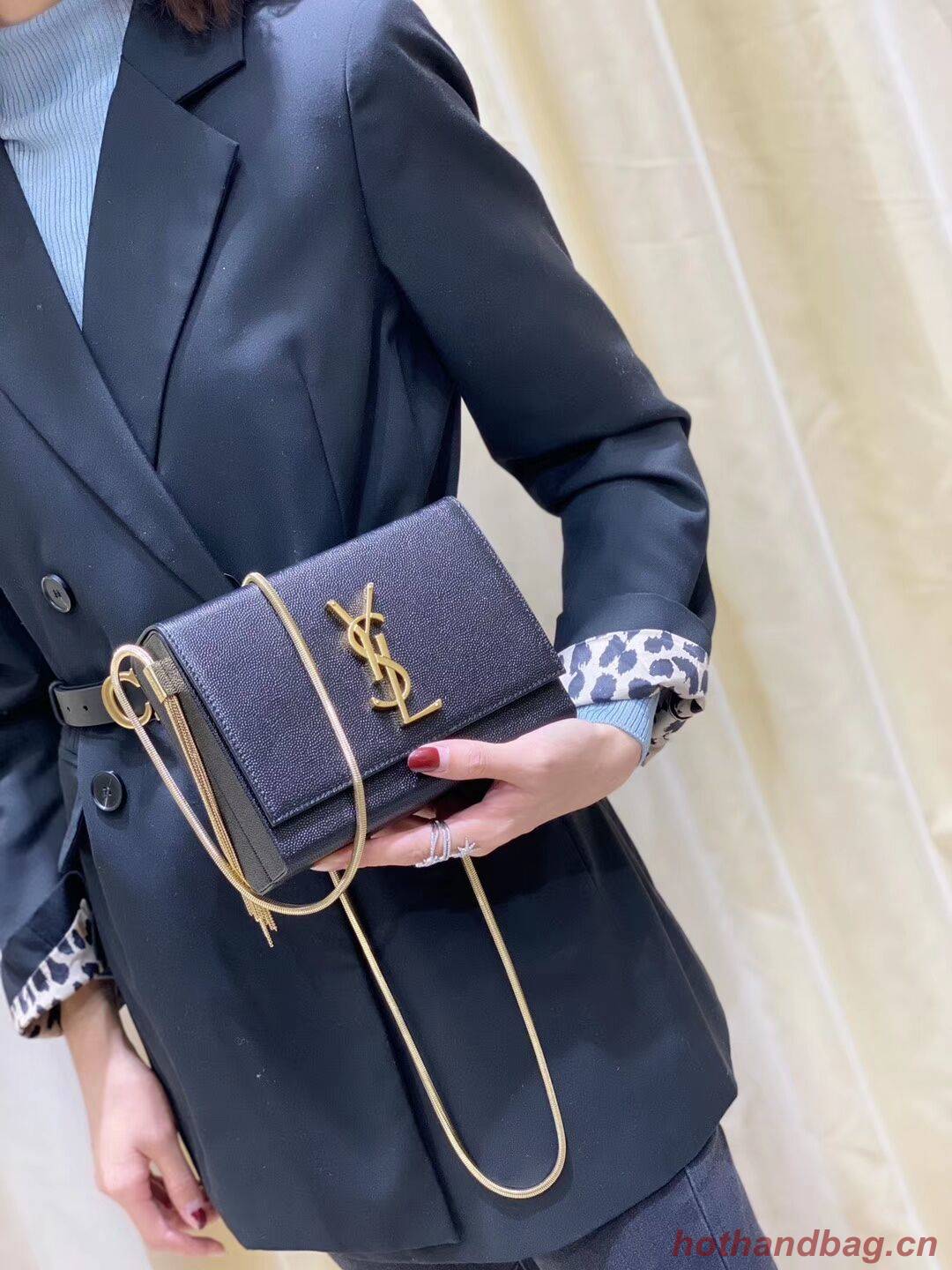 Yves Saint Laurent Kate mini Original leather Shoulder Bag Y593122 Black Yves Saint Laurent Kate mini Original leather Shoulder Bag Y593122 Black