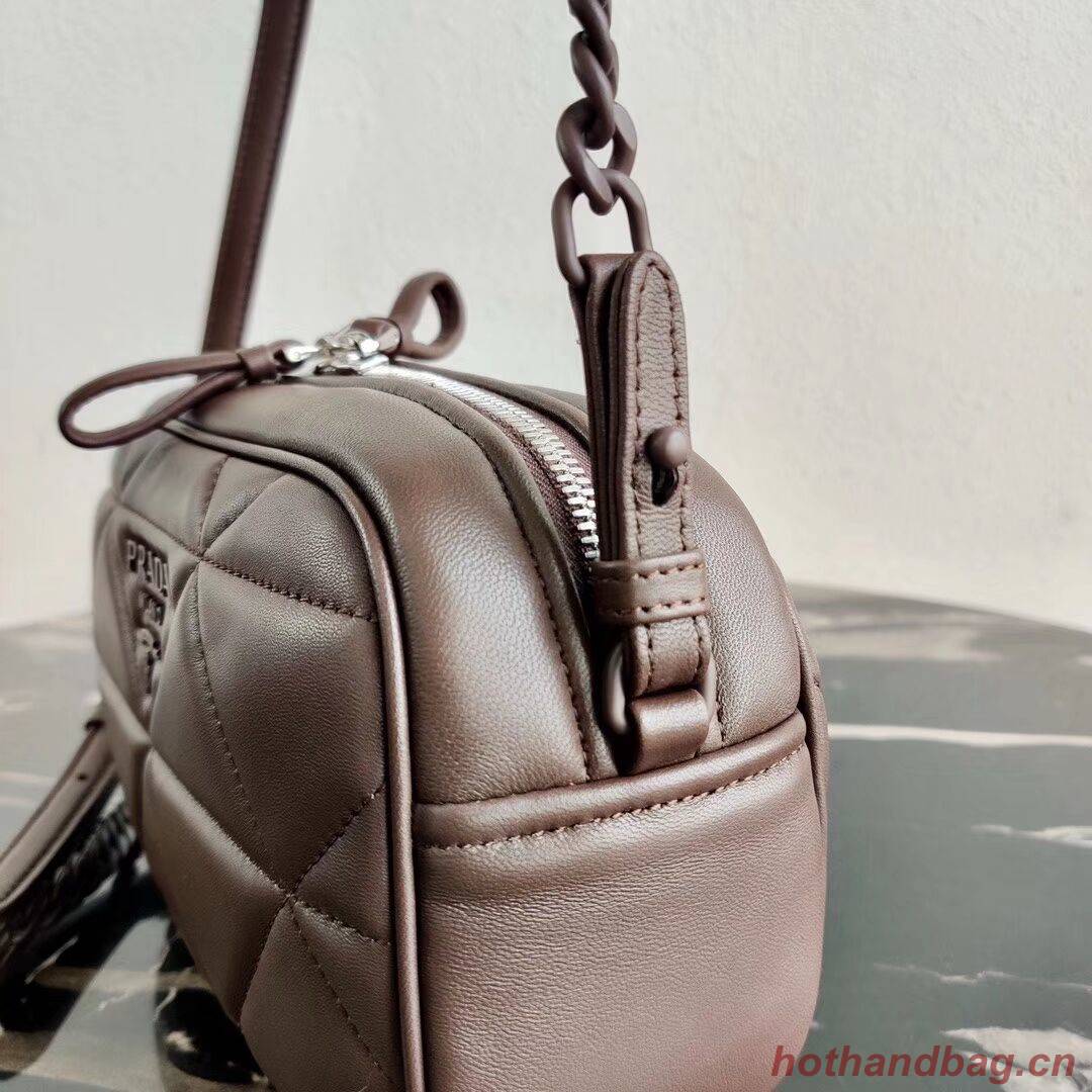 Prada Spectrum shoulder bag 1BH141 brown Prada Spectrum shoulder bag 1BH141 brown
