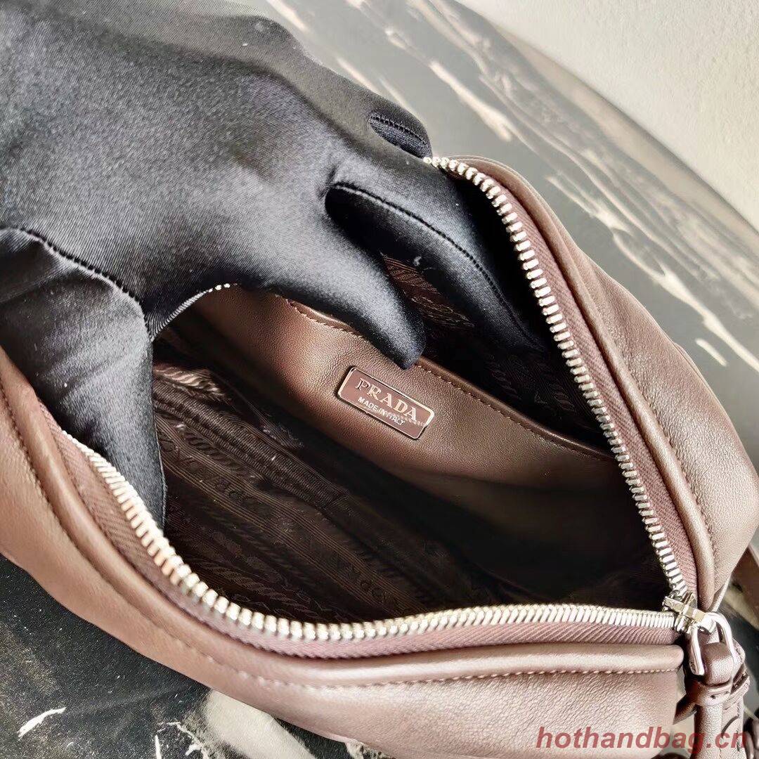 Prada Spectrum shoulder bag 1BH141 brown Prada Spectrum shoulder bag 1BH141 brown