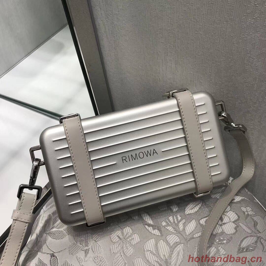 DIORAMA CALFSKIN CLUTCH M2020 silvery DIORAMA CALFSKIN CLUTCH M2020 silvery