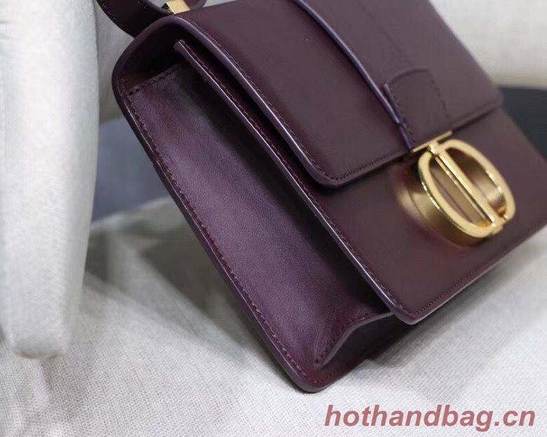 Dior 30 MONTAIGNE CALFSKIN BAG M9203 Claret Dior 30 MONTAIGNE CALFSKIN BAG M9203 Claret