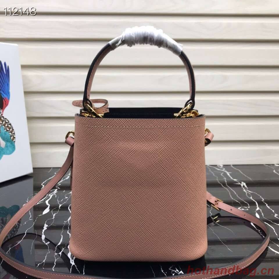 Prada Panier small Original Saffiano Bag 1BA217 Pink Prada Panier small Original Saffiano Bag 1BA217 Pink