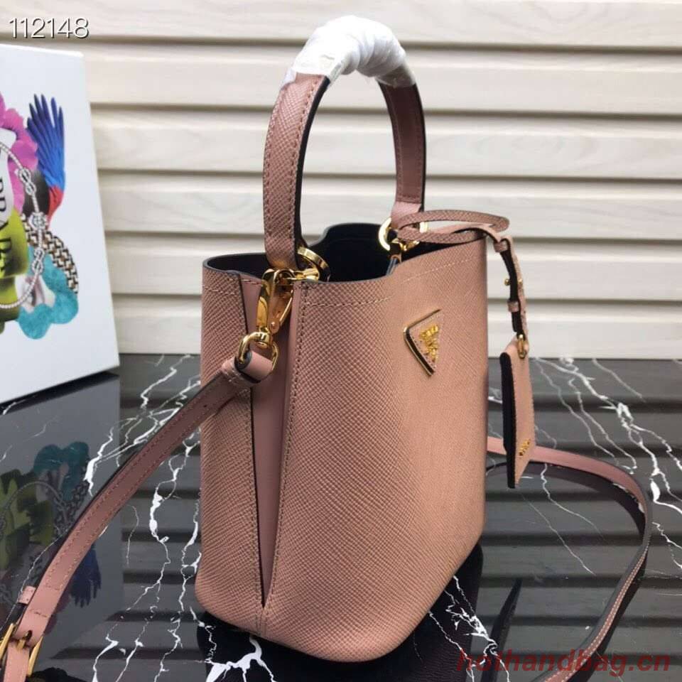 Prada Panier small Original Saffiano Bag 1BA217 Pink Prada Panier small Original Saffiano Bag 1BA217 Pink
