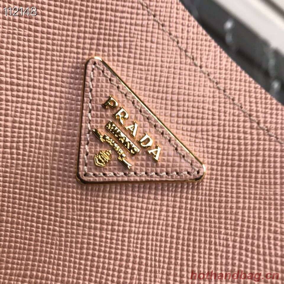 Prada Panier small Original Saffiano Bag 1BA217 Pink Prada Panier small Original Saffiano Bag 1BA217 Pink