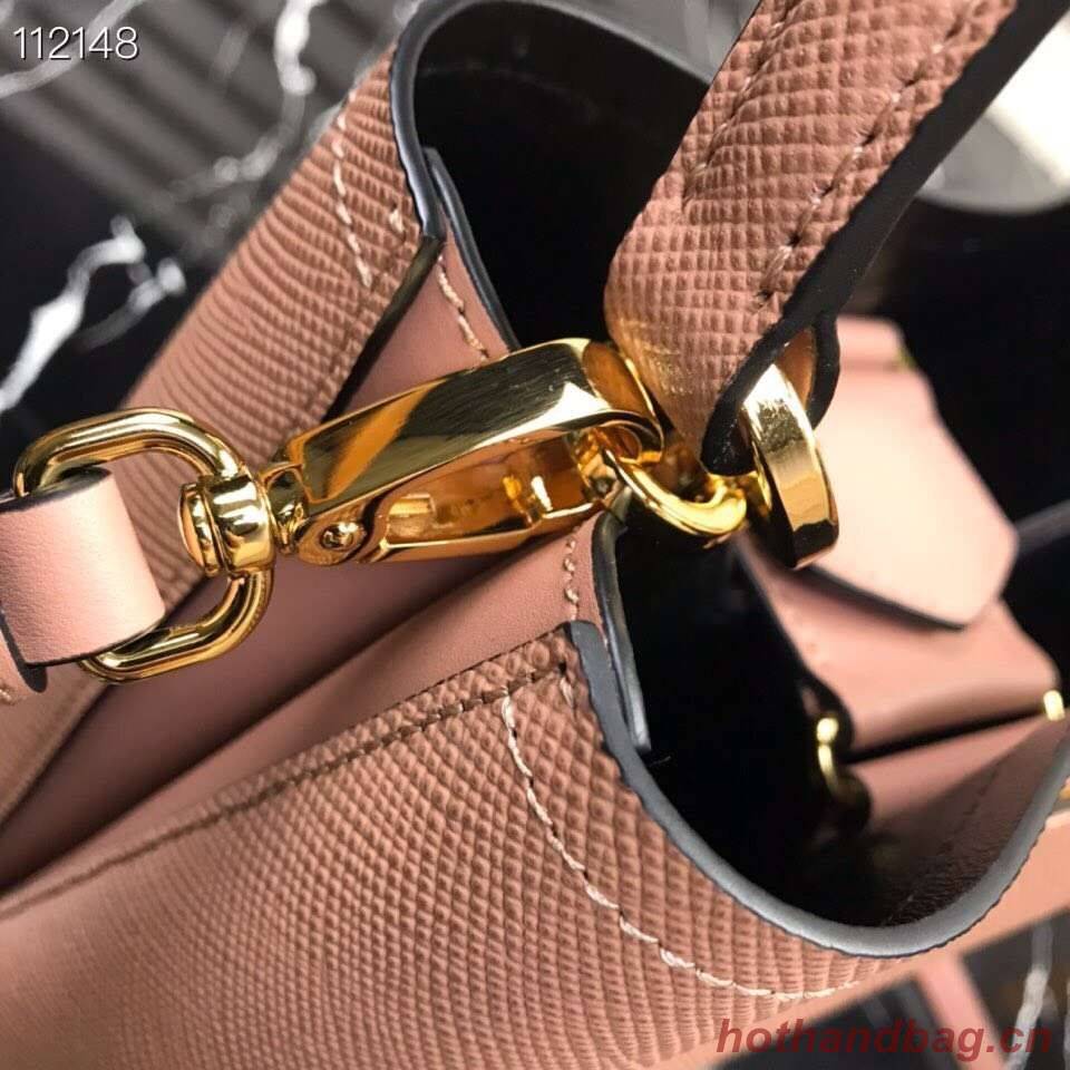 Prada Panier small Original Saffiano Bag 1BA217 Pink Prada Panier small Original Saffiano Bag 1BA217 Pink