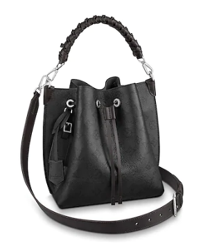 Louis Vuitton original Mahina Leather MURIA M55800 Black Louis Vuitton original Mahina Leather MURIA M55800 Black