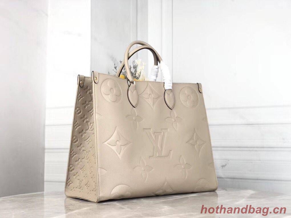 Louis Vuitton ONTHEGO Original Leather Bag M44576 Beige Louis Vuitton ONTHEGO Original Leather Bag M44576 Beige