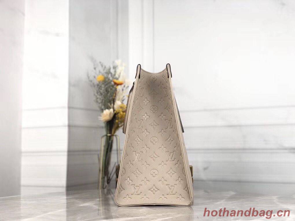 Louis Vuitton ONTHEGO Original Leather Bag M44576 Beige Louis Vuitton ONTHEGO Original Leather Bag M44576 Beige