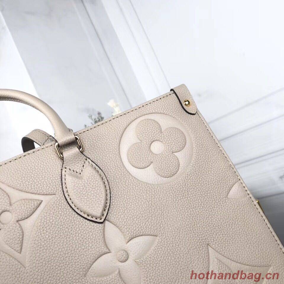 Louis Vuitton ONTHEGO Original Leather Bag M44576 Beige Louis Vuitton ONTHEGO Original Leather Bag M44576 Beige
