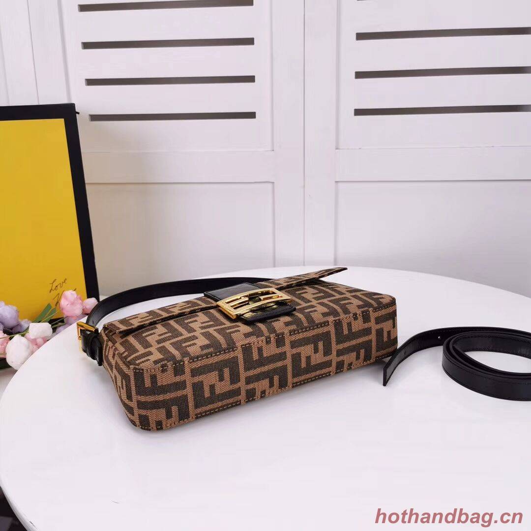 FENDI BAGUETTE fabric bag 8BR011 black FENDI BAGUETTE fabric bag 8BR011 black