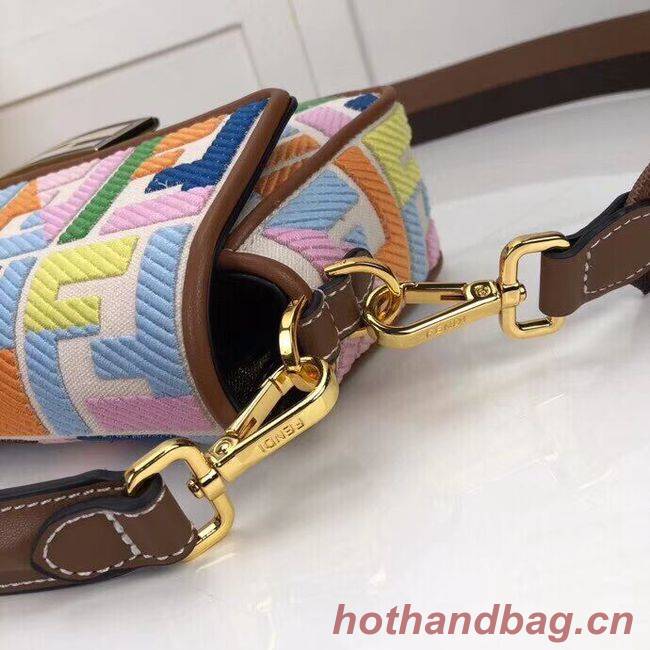 FENDI fabric bag F0386 Rainbow FENDI fabric bag F0386 Rainbow