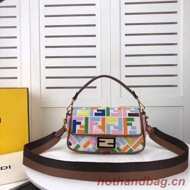 FENDI fabric bag F0386 Rainbow FENDI fabric bag F0386 Rainbow