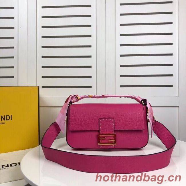 Fendi BAGUETTE leather bag F2466 rose Fendi BAGUETTE leather bag F2466 rose