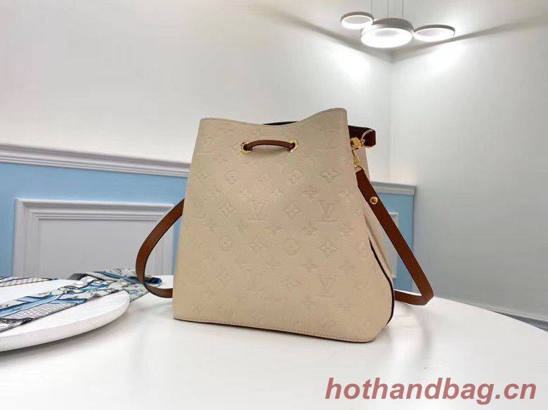 Louis Vuitton Monogram Empreinte Neonoe Original Leather M45256 Cream Louis Vuitton Monogram Empreinte Neonoe Original Leather M45256 Cream