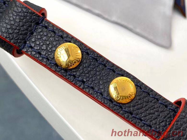 Louis Vuitton Monogram Empreinte Neonoe Original Leather M45256 Navy Louis Vuitton Monogram Empreinte Neonoe Original Leather M45256 Navy