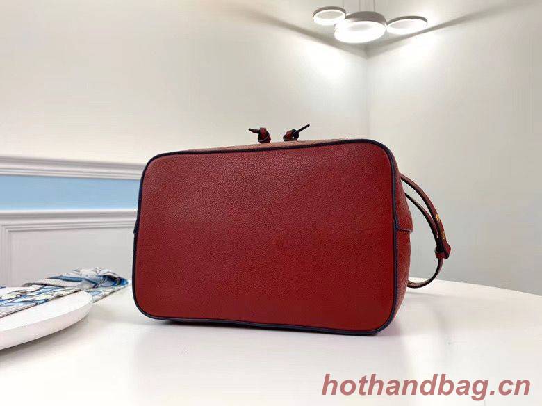Louis Vuitton Monogram Empreinte Neonoe Original Leather M45256 Red Louis Vuitton Monogram Empreinte Neonoe Original Leather M45256 Red