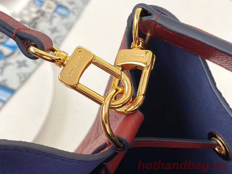 Louis Vuitton Monogram Empreinte Neonoe Original Leather M45256 Red Louis Vuitton Monogram Empreinte Neonoe Original Leather M45256 Red