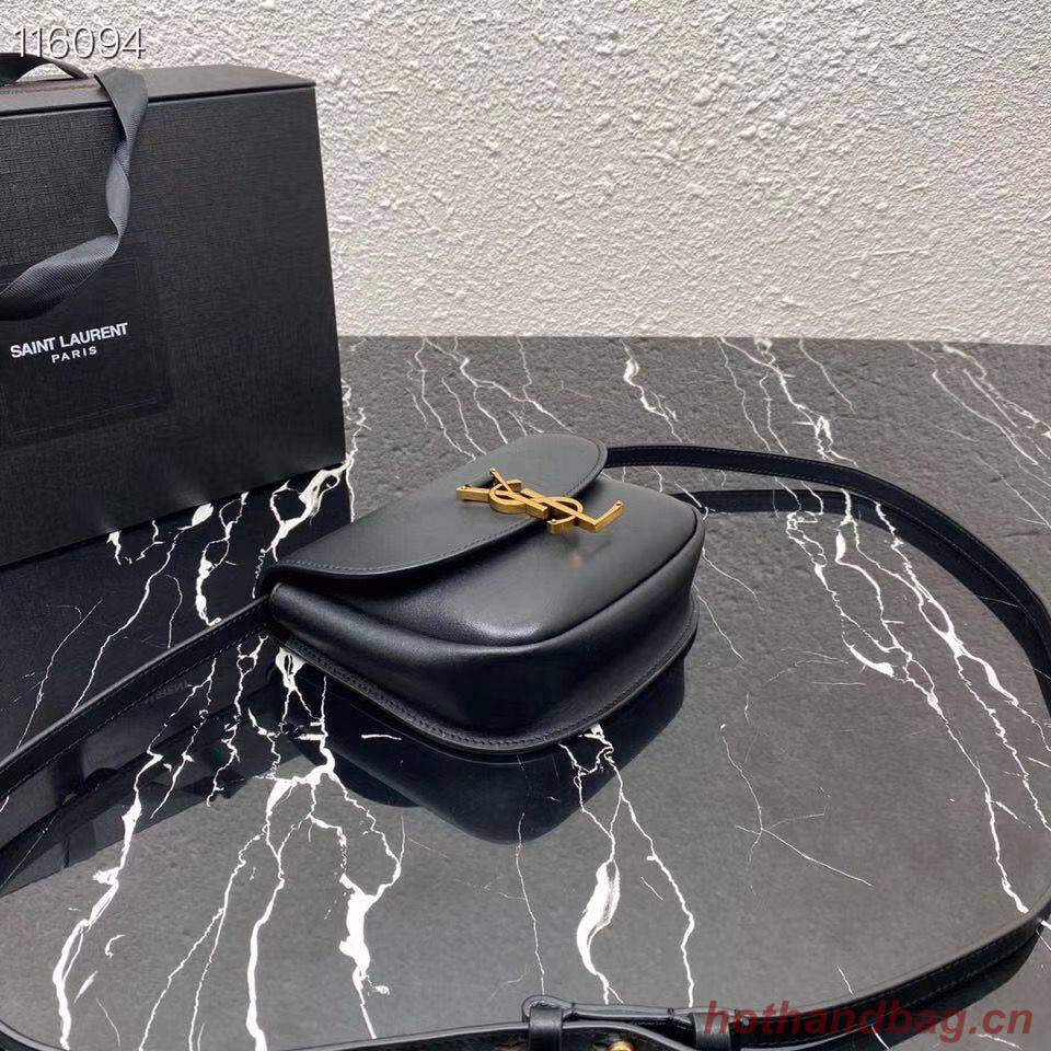 Yves Saint Laurent KAIA SMALL SATCHEL IN SMOOTH LEATHER 619740 Black Yves Saint Laurent KAIA SMALL SATCHEL IN SMOOTH LEATHER 619740 Black
