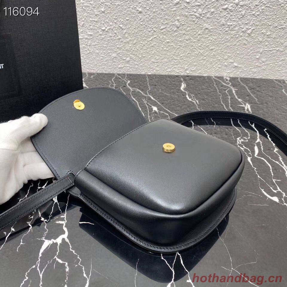 Yves Saint Laurent KAIA SMALL SATCHEL IN SMOOTH LEATHER 619740 Black Yves Saint Laurent KAIA SMALL SATCHEL IN SMOOTH LEATHER 619740 Black