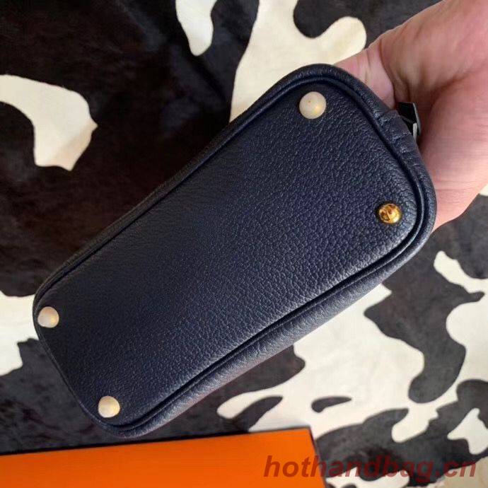 Hermes Bolide 18CM Mini Sheepskin Leather Tote Bag B3388 Hermes Bolide 18CM Mini Sheepskin Leather Tote Bag B3388