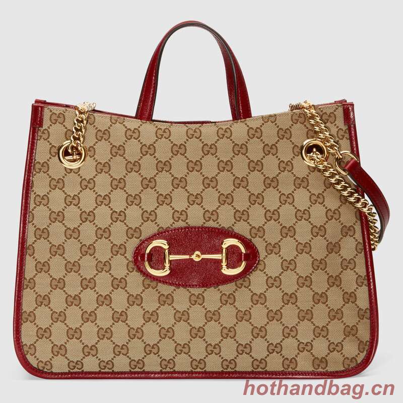 Gucci 1955 Horsebit tote bag 621144 red Gucci 1955 Horsebit tote bag 621144 red