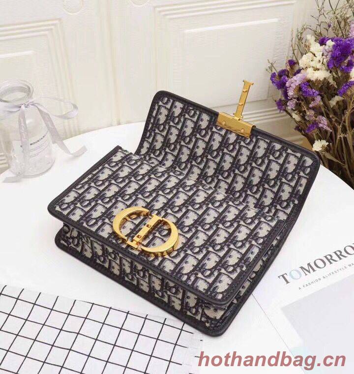 Dior 30 MONTAIGNE DIOR OBLIQUE BAG M9204 blue Dior 30 MONTAIGNE DIOR OBLIQUE BAG M9204 blue