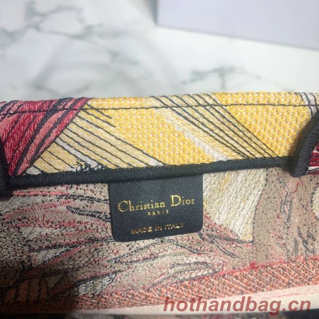 SMALL DIOR BOOK TOTE Embroidered M1296-2