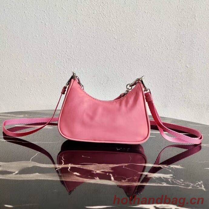 Prada Re-Edition nylon mini shoulder bag 1TT122 pink Prada Re-Edition nylon mini shoulder bag 1TT122 pink