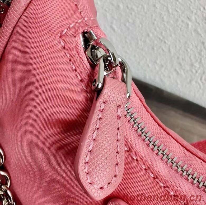 Prada Re-Edition nylon mini shoulder bag 1TT122 pink Prada Re-Edition nylon mini shoulder bag 1TT122 pink