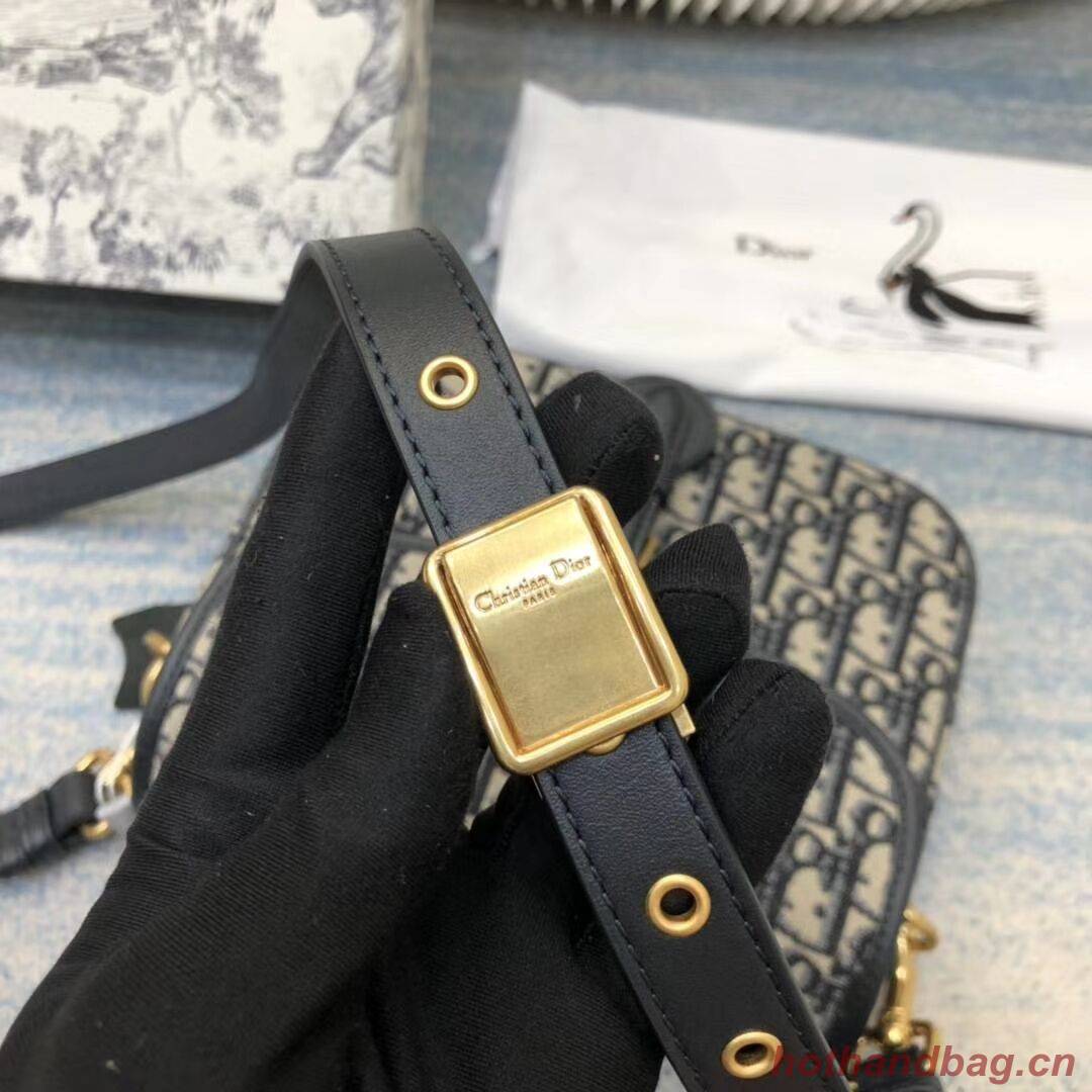 MEDIUM DIOR BOBBY BAG C0268 BLUE Blue Dior Oblique Jacquard M9319 MEDIUM DIOR BOBBY BAG C0268 BLUE Blue Dior Oblique Jacquard M9319