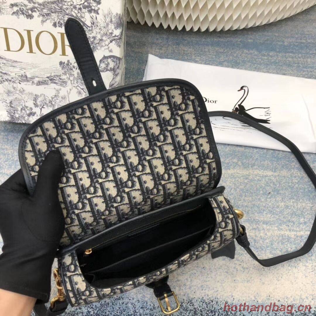 MEDIUM DIOR BOBBY BAG C0268 BLUE Blue Dior Oblique Jacquard M9319 MEDIUM DIOR BOBBY BAG C0268 BLUE Blue Dior Oblique Jacquard M9319