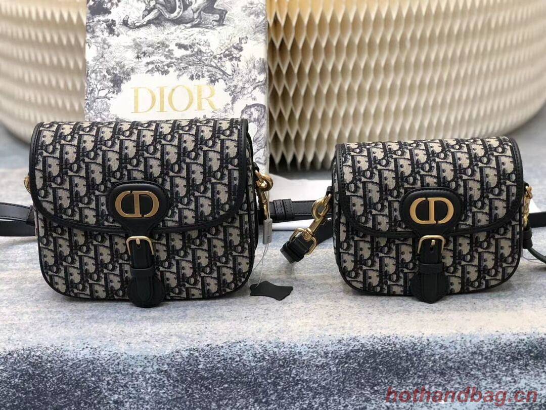 MEDIUM DIOR BOBBY BAG C0268 BLUE Blue Dior Oblique Jacquard M9319 MEDIUM DIOR BOBBY BAG C0268 BLUE Blue Dior Oblique Jacquard M9319