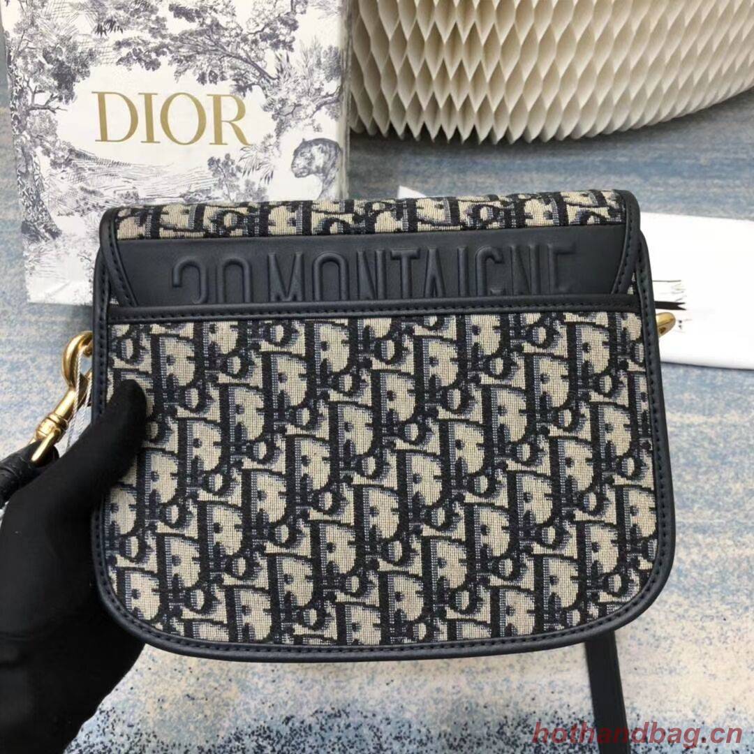 MEDIUM DIOR BOBBY BAG C0268 BLUE Blue Dior Oblique Jacquard M9319 MEDIUM DIOR BOBBY BAG C0268 BLUE Blue Dior Oblique Jacquard M9319