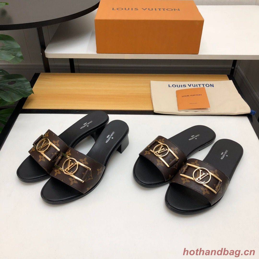 Louis Vuitton Monogram Canvas Sandal Shoes LV23691 Louis Vuitton Monogram Canvas Sandal Shoes LV23691