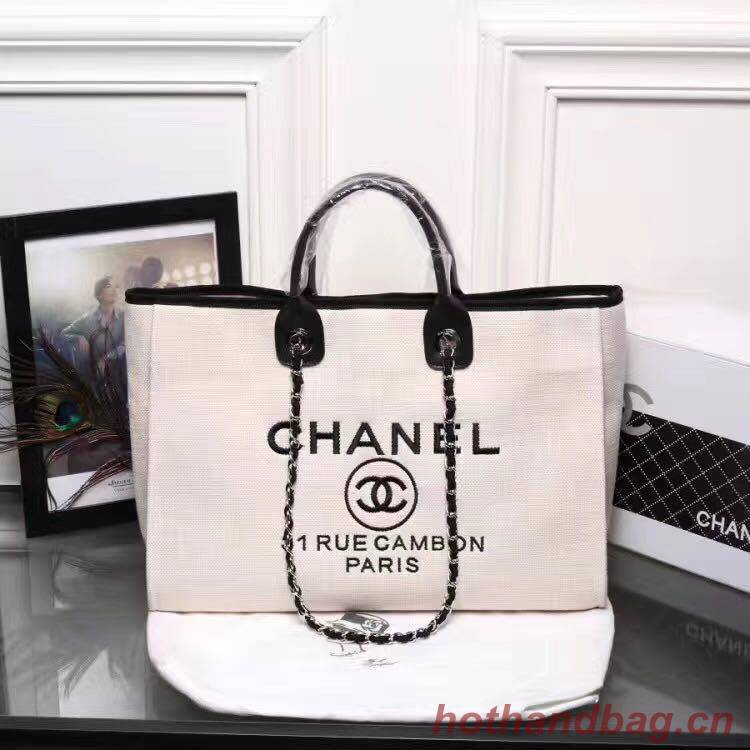 Chanel Shopping bag A66941 White Chanel Shopping bag A66941 White