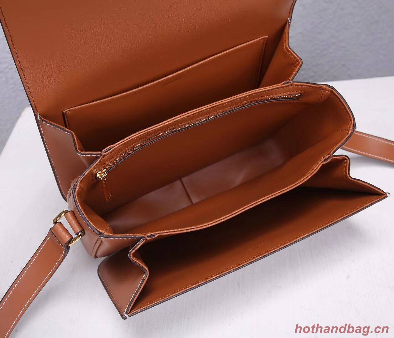 Celine TEEN TRIOMPHE BAG IN TRIOMPHE CANVAS AND CALFSKIN CL87368 blue Celine TEEN TRIOMPHE BAG IN TRIOMPHE CANVAS AND CALFSKIN CL87368 blue