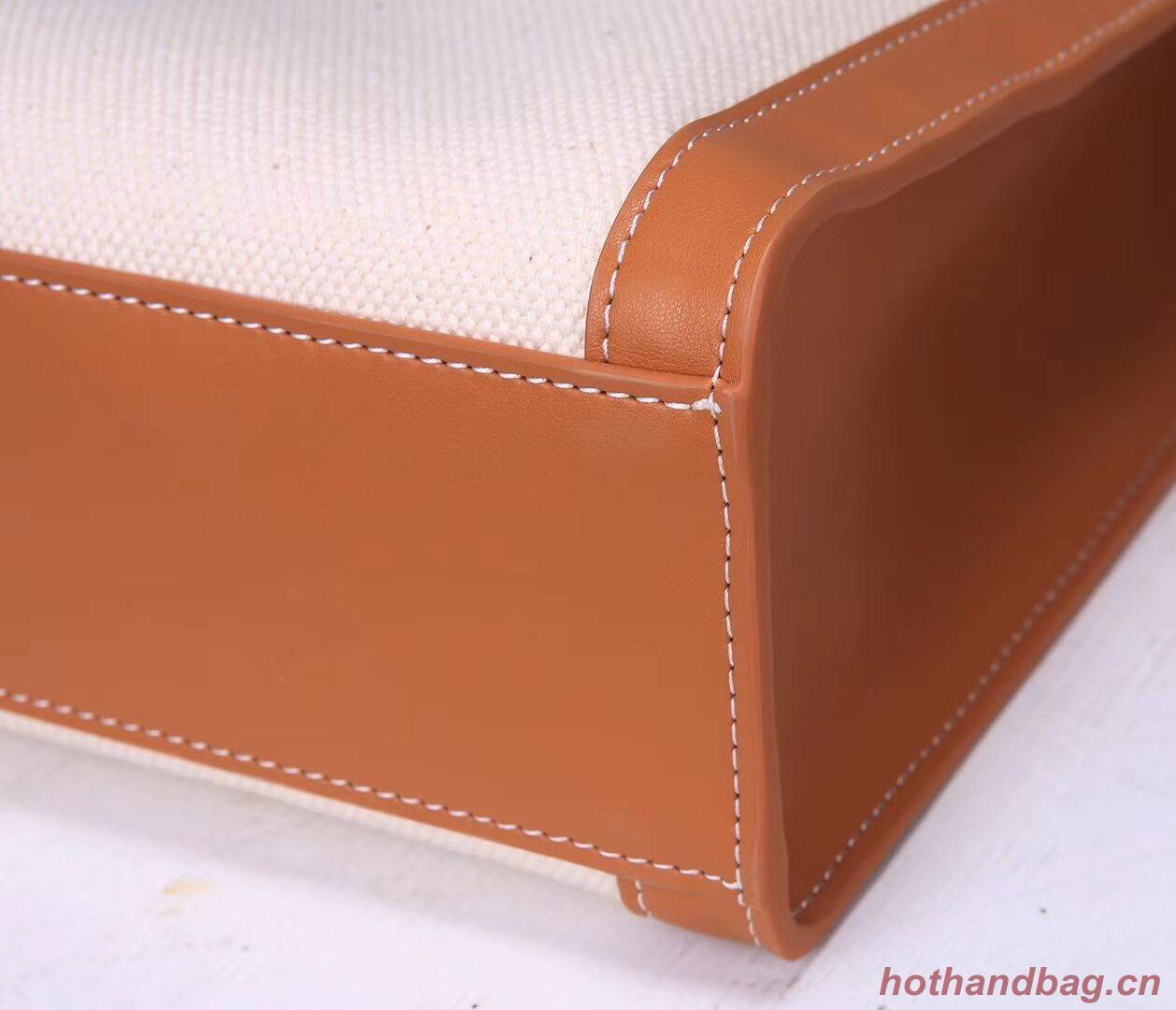 Celine TEEN TRIOMPHE BAG IN TRIOMPHE CANVAS AND CALFSKIN CL90402 white Celine TEEN TRIOMPHE BAG IN TRIOMPHE CANVAS AND CALFSKIN CL90402 white