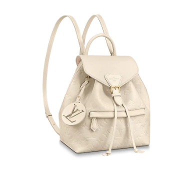 Louis vuitton original Montsouris Backpack M45205 white Louis vuitton original Montsouris Backpack M45205 white