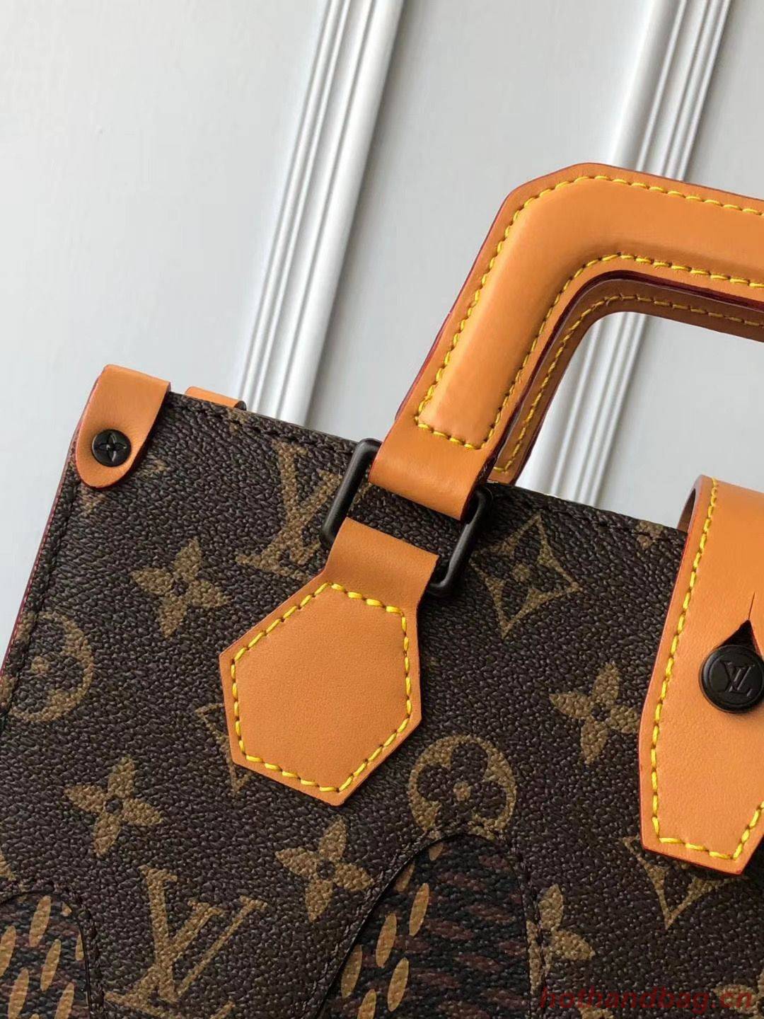 Louis Vuitton Monogram Canvas Onthego Original Leather 45340 40355 Louis Vuitton Monogram Canvas Onthego Original Leather 45340 40355