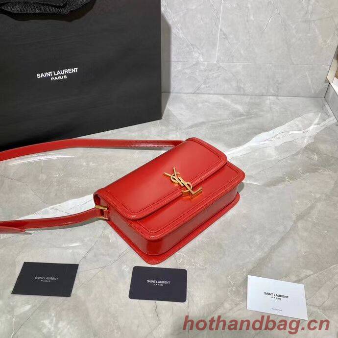 SOLFERINO MEDIUM SATCHEL IN BOX SAINT LAURENT LEATHER Y63435 RED SOLFERINO MEDIUM SATCHEL IN BOX SAINT LAURENT LEATHER Y63435 RED