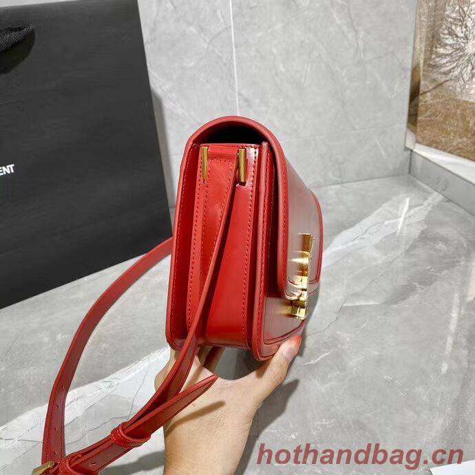 SOLFERINO MEDIUM SATCHEL IN BOX SAINT LAURENT LEATHER Y63435 RED SOLFERINO MEDIUM SATCHEL IN BOX SAINT LAURENT LEATHER Y63435 RED