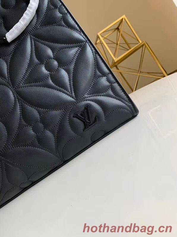 Louis Vuitton ONTHEGO Original Leather Bag M60725 Black Louis Vuitton ONTHEGO Original Leather Bag M60725 Black