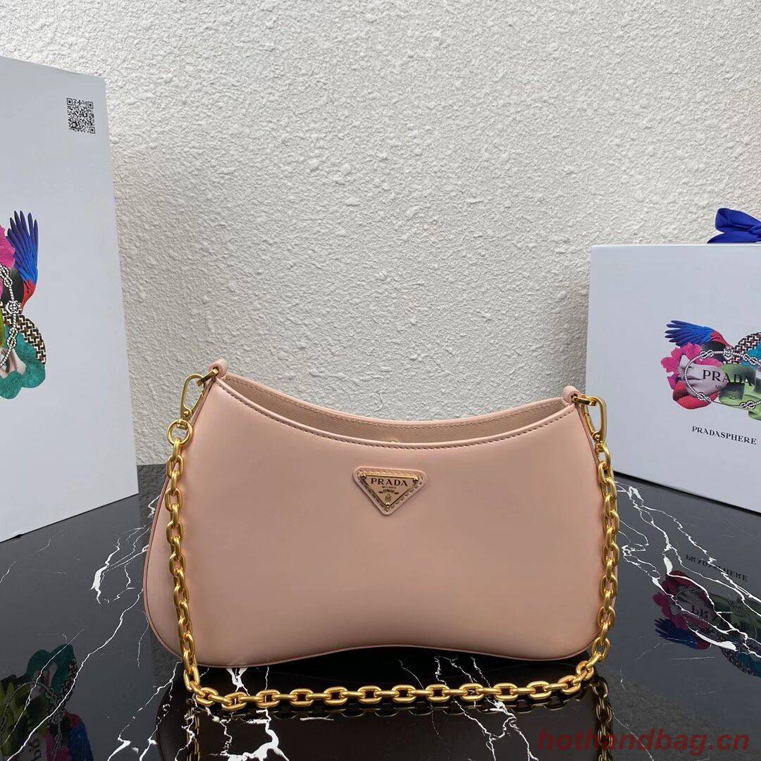 Prada Saffiano leather shoulder bag 2BC148 pink Prada Saffiano leather shoulder bag 2BC148 pink